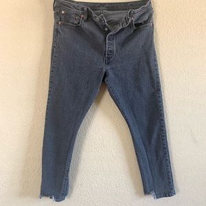 Levi’s 501 Wedgie Fit Faded Black Jeans